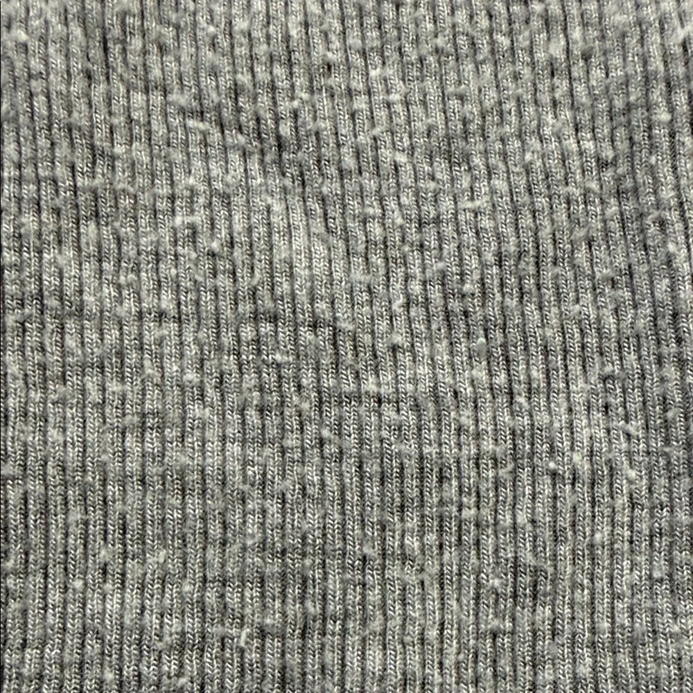 Katie J NYC grey Ribbed Short Sleeve Top girls size medium